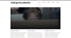 Desktop Screenshot of indiegamecollective.org